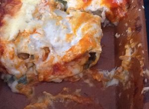 Foto principal de Macarrones grandes rellenos de carne picada o falsos canelones
