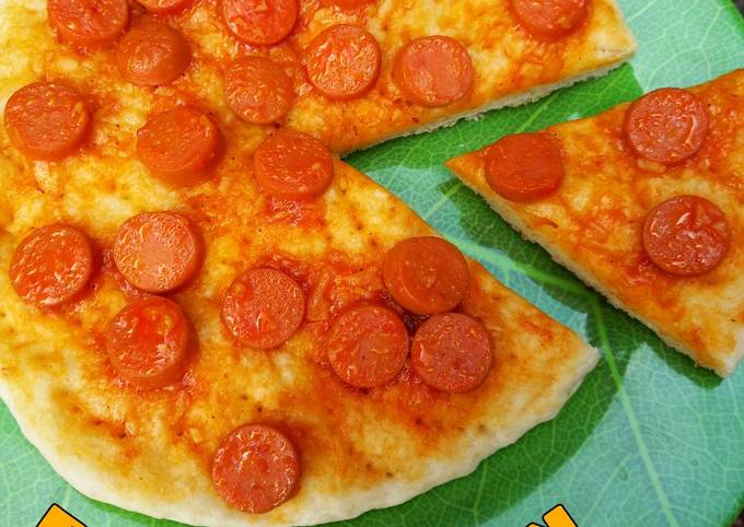 Pizza Teflon Tanpa Ulen Tanpa Telur