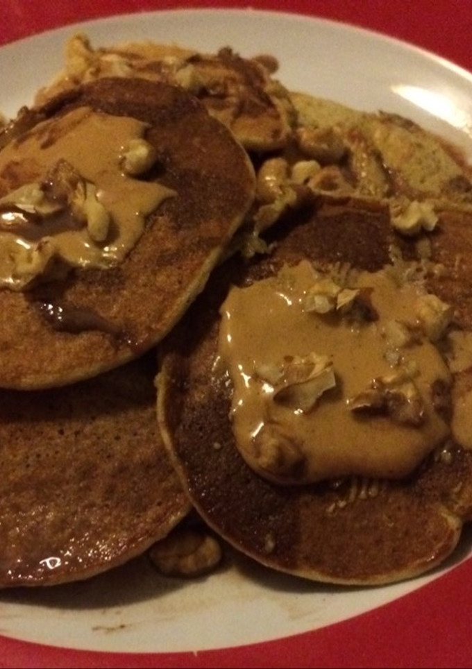 Una foto de Tortitas de plátano