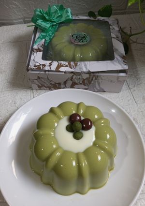 Foto resep Pudding Matcha