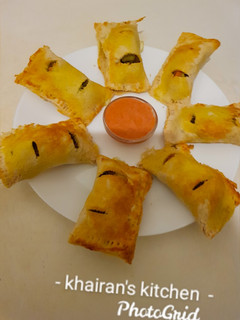 Bread meatpie ainihin hoton girkin