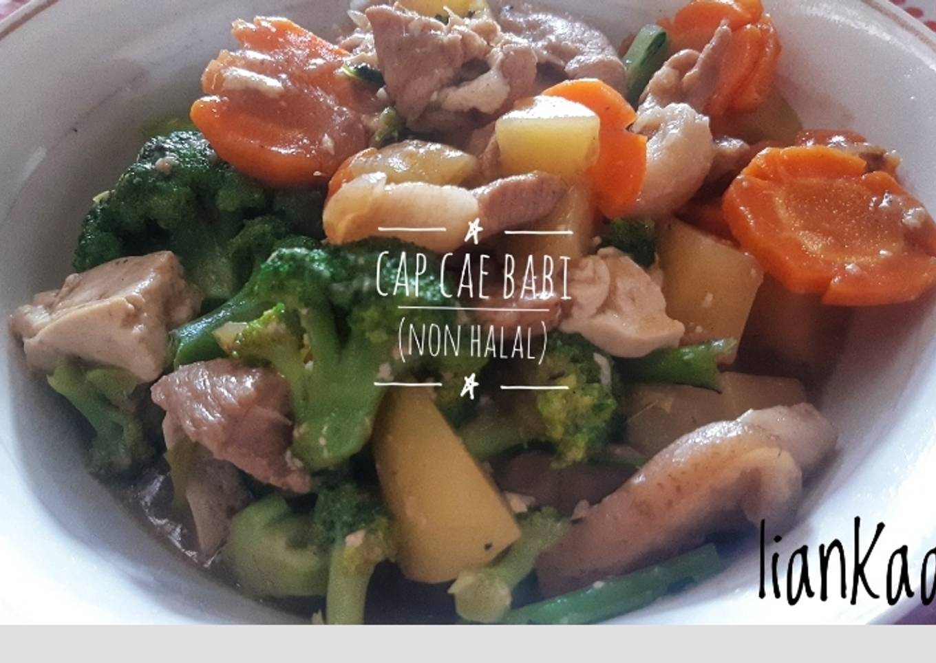 Cap Cae Babi (Non Halal)
