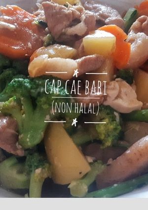 Foto resep Cap Cae Babi (Non Halal)