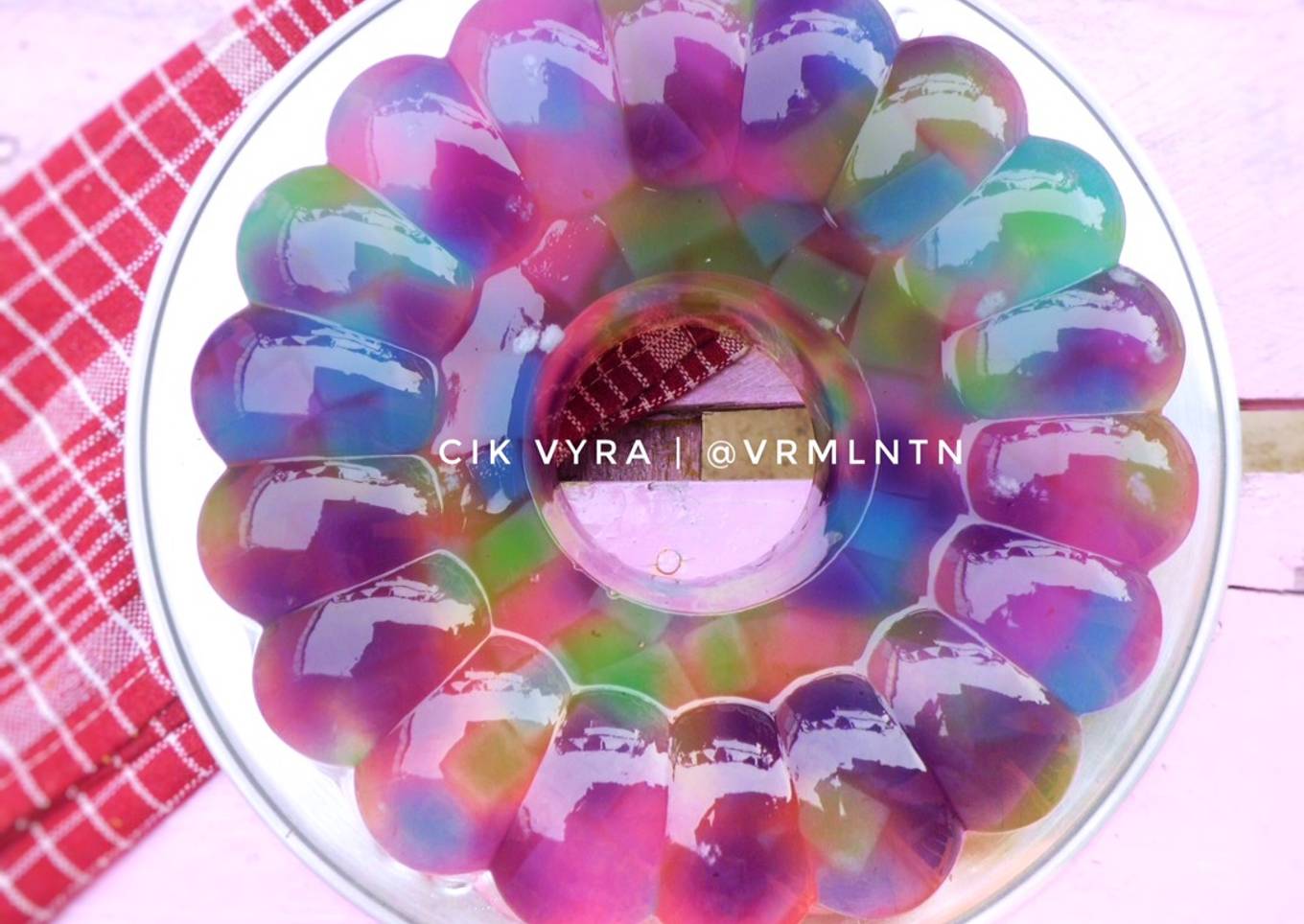 Begini Cara Masak Puding mozaik Yang Simpel