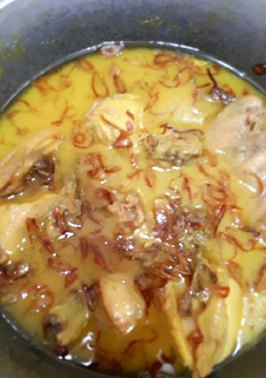 Foto resep Opor ayam kuning