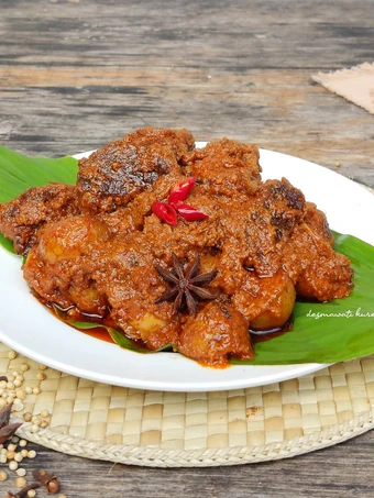 Cara Gampang Membikin Resep Rendang Daging dan Kentang Khas Minang yang Enak Banget Anti Ribet, Mantap Sekali