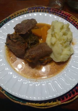 Una foto de Rollitos de carne y verdura