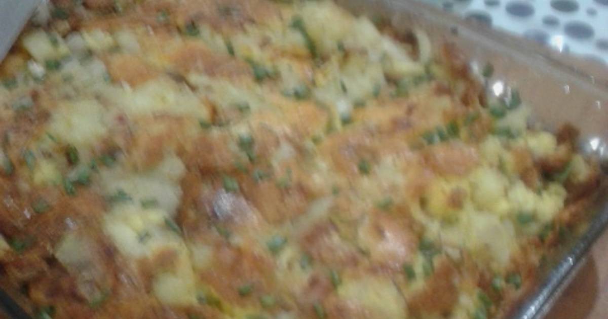 Tortilla de papas al horno Receta de Marce Cookpad