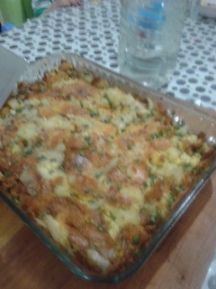 Una foto de Tortilla de papas al horno