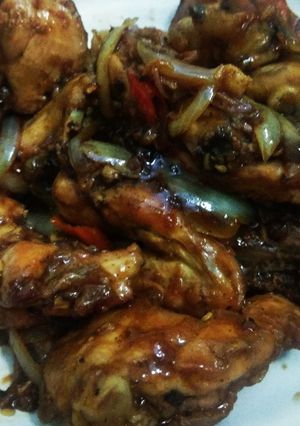 Foto resep Ayam Lada Hitam