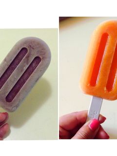 Una foto de Polos de fruta caseros