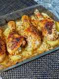 Patas de pollo al horno