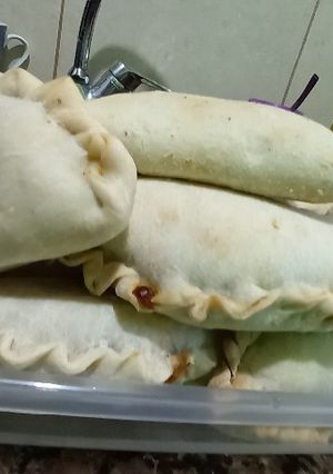 Una foto de Empanadas de falsa carne (veggies)