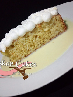 A picture of Tres leche.