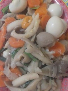 Foto resep Tumis puyuh jamur