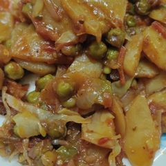 A picture of Mix veggies (Chinese version).
