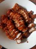 หมูสามชั้นทอดน้ำปลา