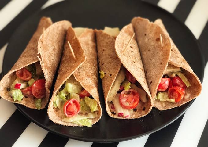 Soft veggie taco Recipe