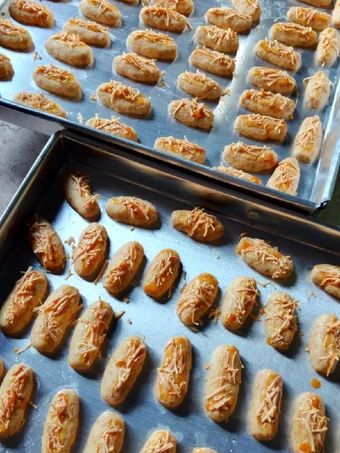 Cara Gampang Menyiapkan Resep 🧀 Kastengel premium eggless yang Uenak Anti Ribet, Bikin Ngiler