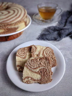 Foto resep Bolu Zebra Kukus