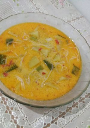 Foto resep Sayur Kentang Kuah Merah