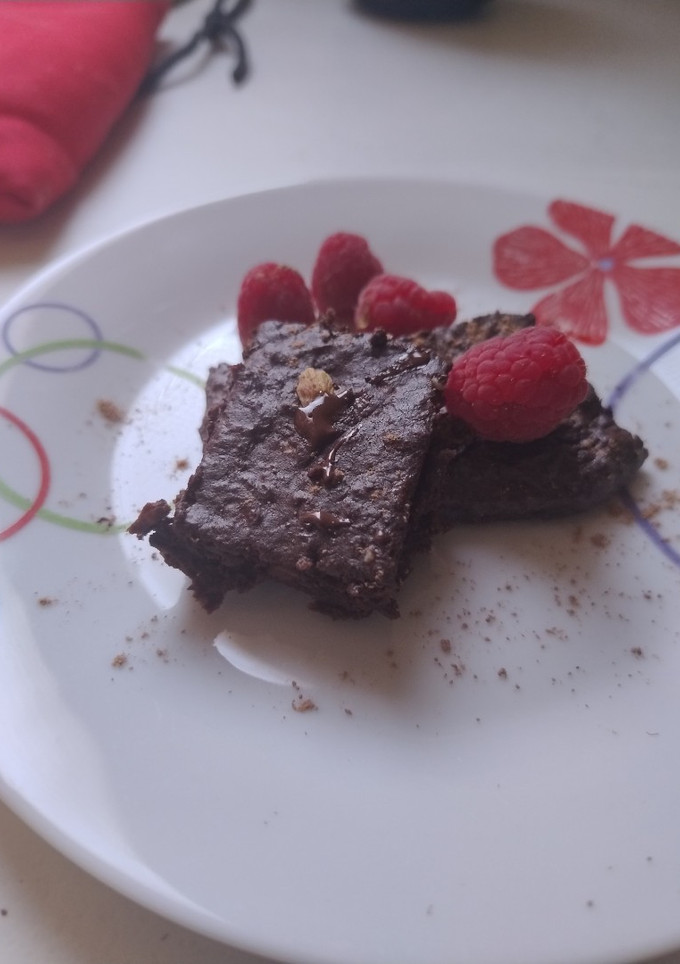 Una foto de Brownie de manzana 🍫🍎 (sin azúcar y sin gluten)
