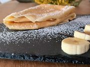 Una foto de crepes dulces