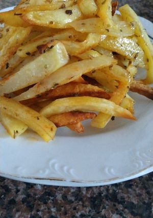 Φωτογραφία της συνταγής Πατάτες 🥔 σαν τηγανητές 🍴