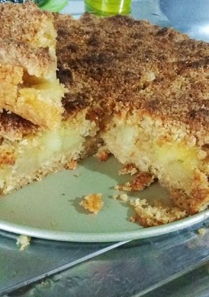 Una foto de Crumble de manzana 🍏🍎