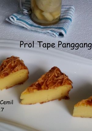 Foto resep Prol tape panggang keju