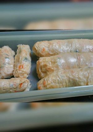 Foto resep Lumpia kulit tahu isi ayam & udang