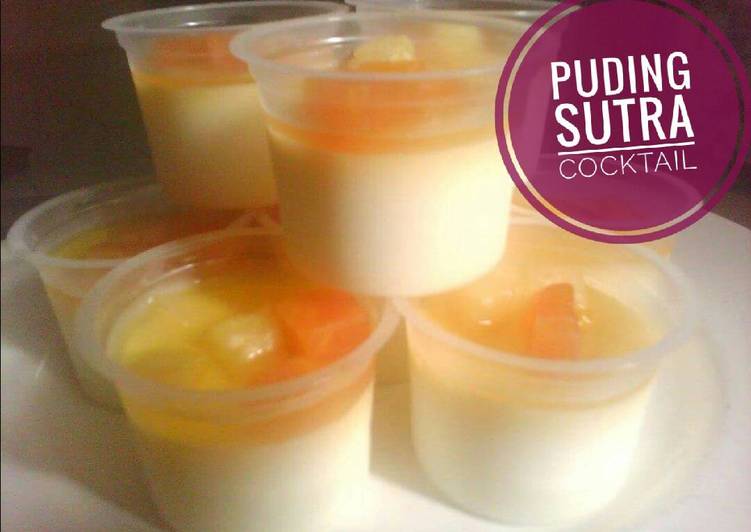 Resep Puding Sutra Cocktail Yang Gurih