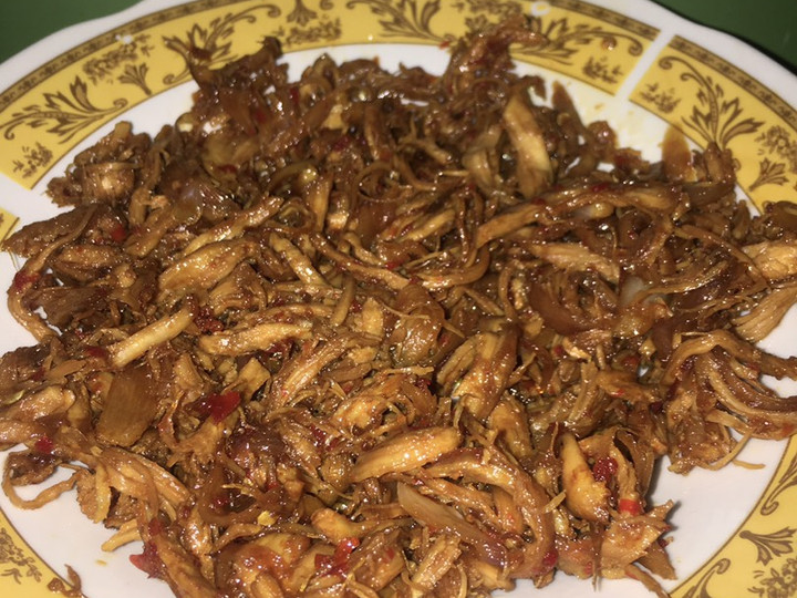 Resep Ayam suwir pedas manis, Bikin Ngiler