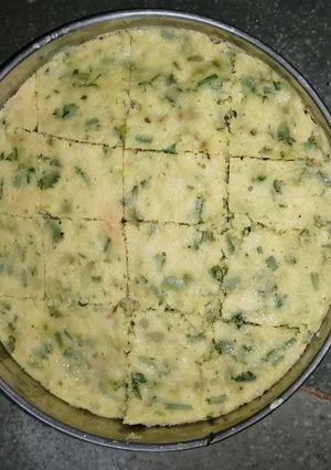 લીલા ઢોકળા રેસીપી મુખ્ય ફોટો