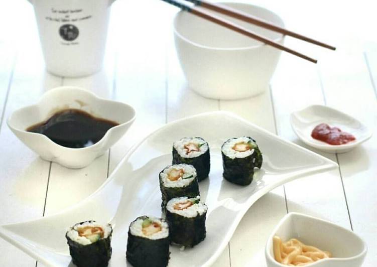 Sushi roll sederhana