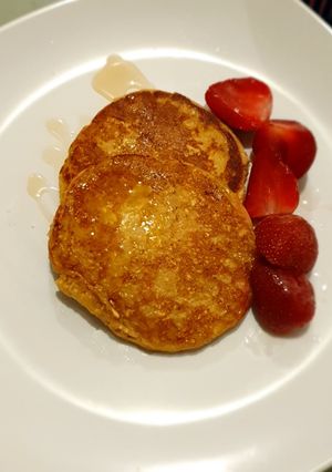 Foto resep Banana Oats Pancake (Tanpa Gula)
