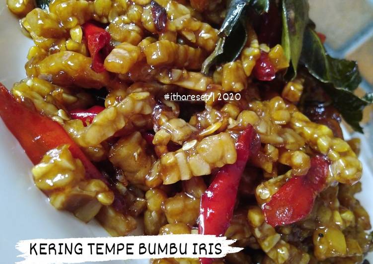 Kering Tempe Bumbu Iris