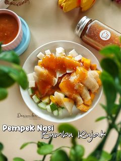 Foto resep Pempek Nasi Bumbu Rujak