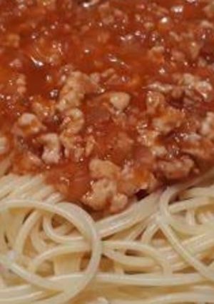 Foto resep Spaghetti Ayam