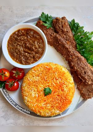 عکسی از دستور کباب ترش تابه ای 🌸