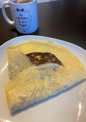 Une photo de Crêpe sauce chocolat