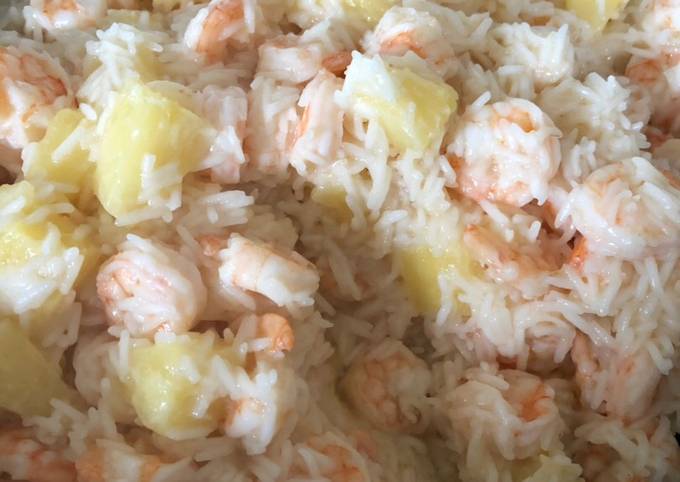 Recipe of Homemade Prawn and Pineapple Basmati Rice