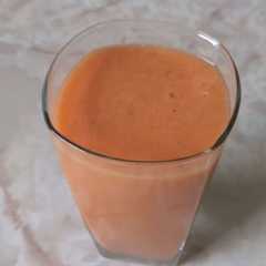 Una foto de Batido express de torta de zanahoria