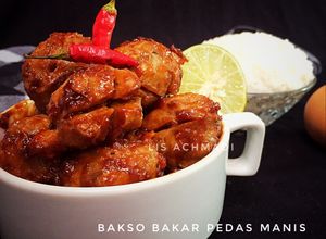 Foto resep Bakso Bakar Pedas Manis