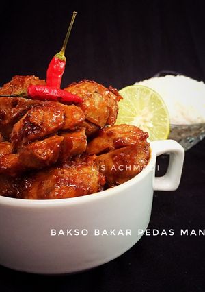 Foto resep Bakso Bakar Pedas Manis