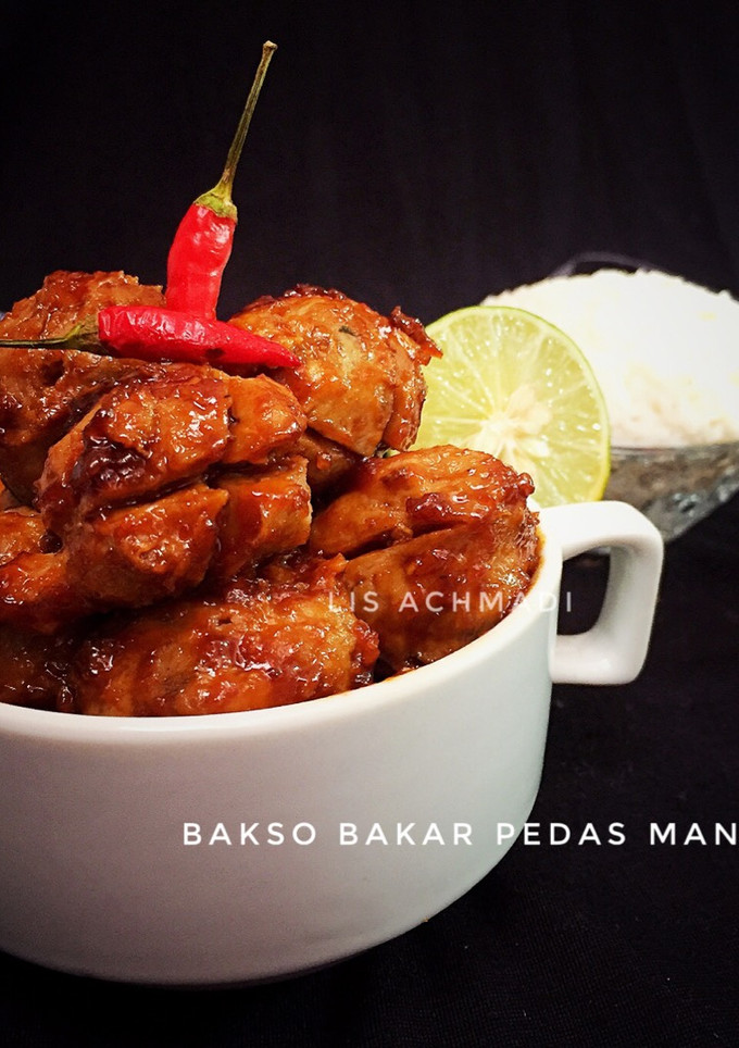 Foto resep Bakso Bakar Pedas Manis