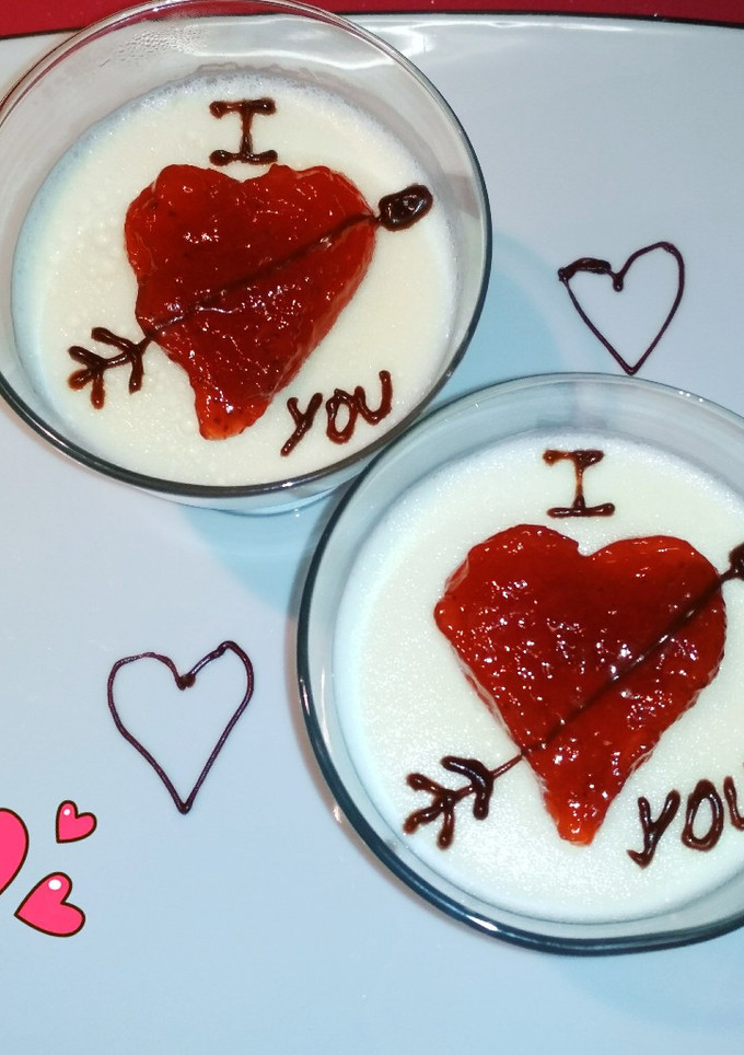 Una foto de Mousse de queso San Valentín 💕
