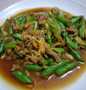 Cara Gampang Membuat Resep  480.Tumis Buncis + Daging Cincang yang Enak Banget, Menggugah Selera