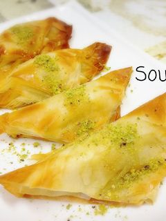 صورة لوصفة وربات بالقشطة