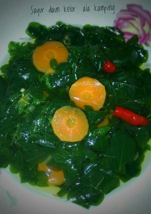 Foto resep Sayur daun kelor